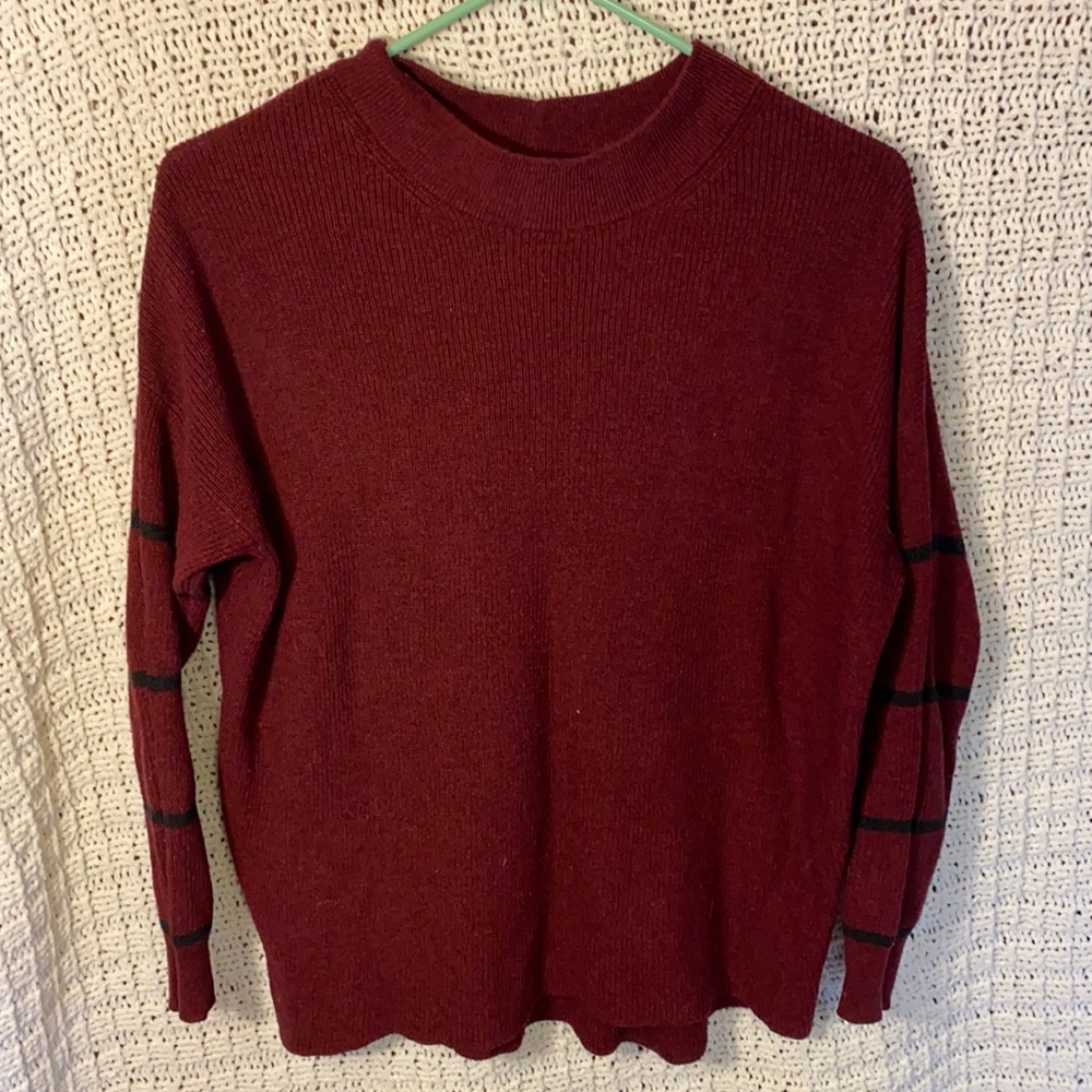 Turtleneck sweater- Maroon